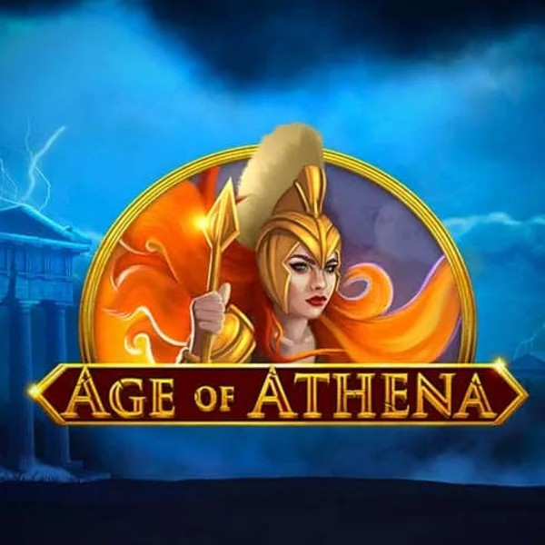 Official Slots logo: Age of Athena by Epic Industries at Pelikaani Casino
