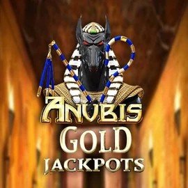 Anubis Gold Jackpots logo by Inspired Gaming Pelikaani Casino