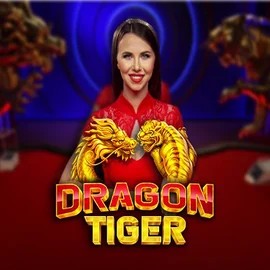 Dragon Tiger (Live) slot logo by Pragmatic Play at Pelikaani Casino