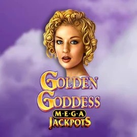 Golden Goddess Megajackpots logo by IGT at Pelikaani Casino