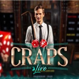 Live Craps logo – Live Casino by Evolution at Pelikaani Casino
