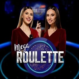 Mega Roulette logo by Pragmatic Play Pelikaani Casino
