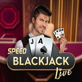Speed Blackjack slot logo by Pragmatic Play at Pelikaani Casino